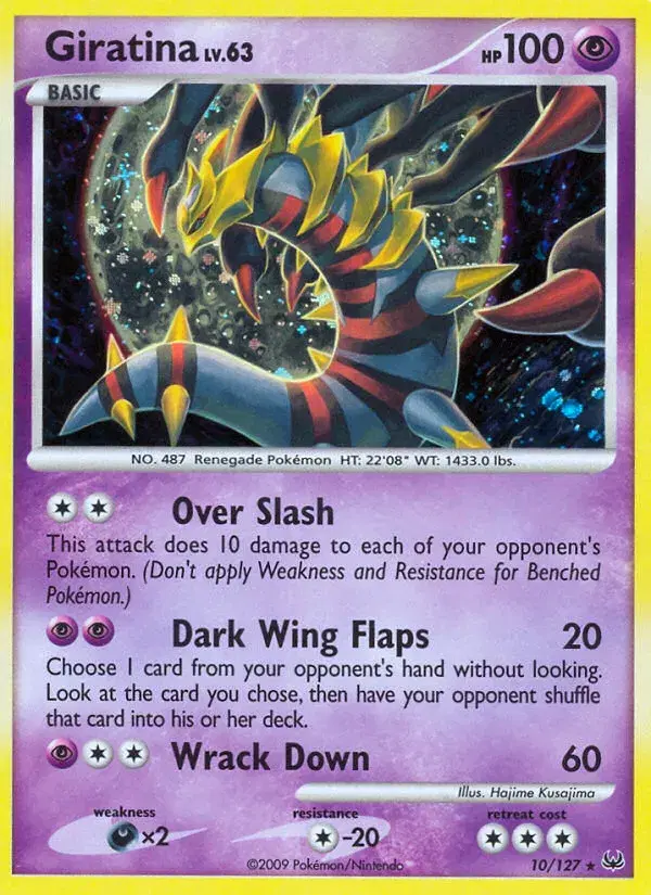 Giratina Platinum 10