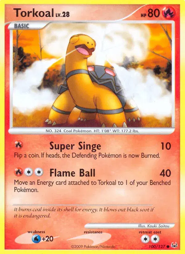 Torkoal Platinum 100
