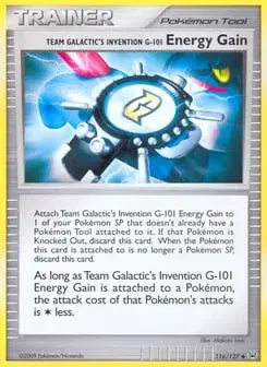 Team Galactic's Invention G-101 Energy Gain Platinum