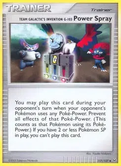 Team Galactic's Invention G-103 Power Spray Platinum