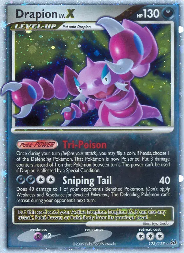 Drapion LV.X Platinum 123