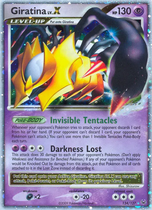 Giratina LV.X Platinum 124