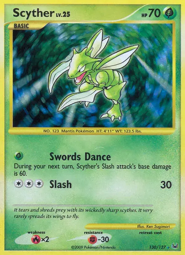 Scyther Platinum 130