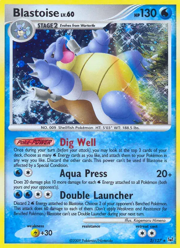 Blastoise Platinum 2