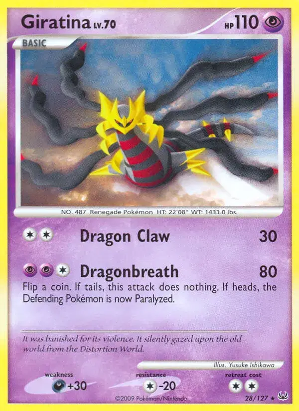 Giratina Platinum 28