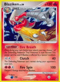 Blaziken Platinum
