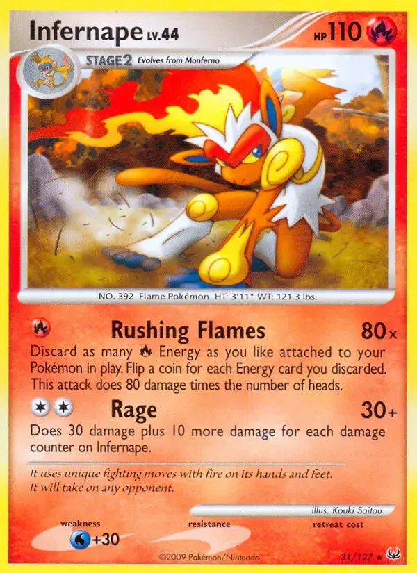 Infernape Platinum 31
