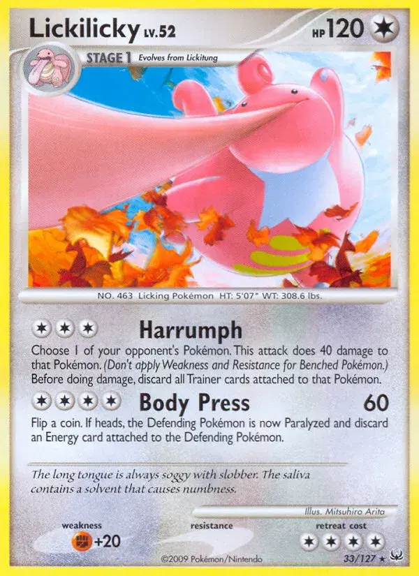Lickilicky Platinum 33