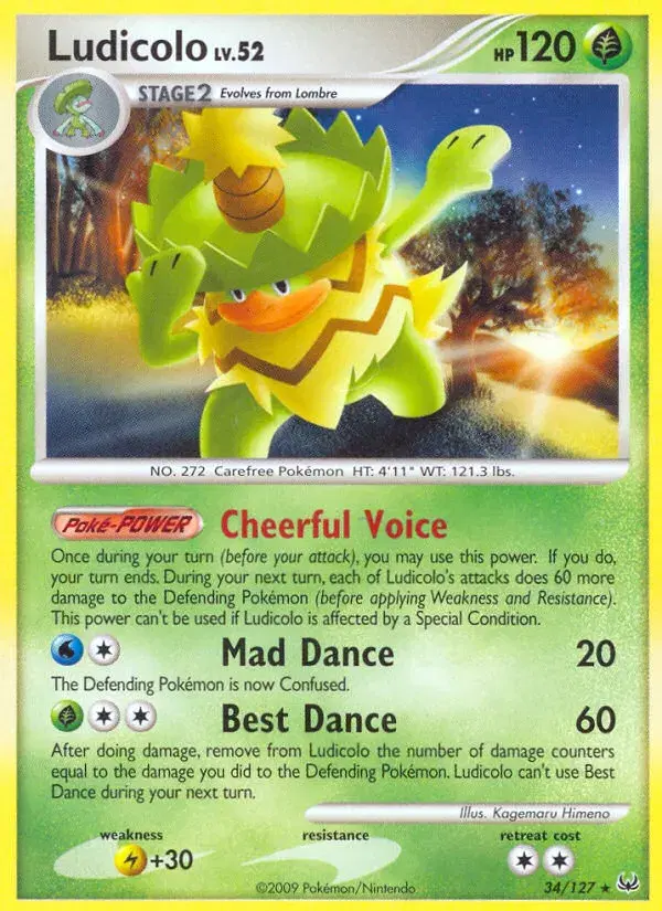 Ludicolo Platinum 34