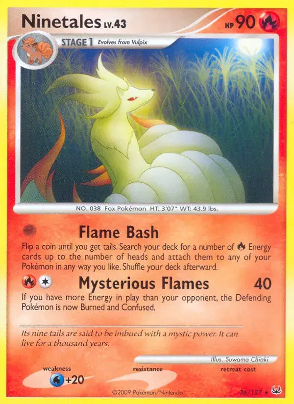 Ninetales Platinum 36
