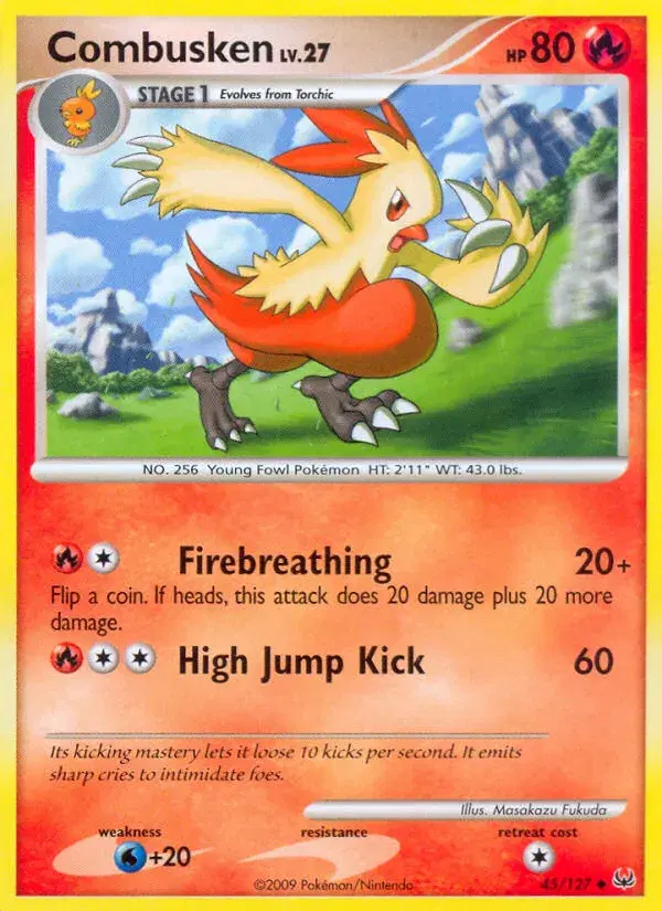 Combusken Platinum 45