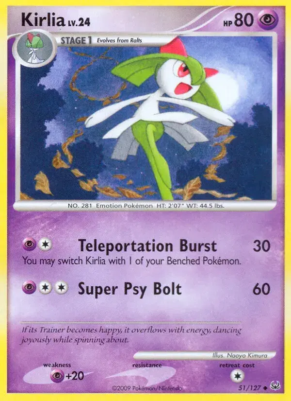 Kirlia Platinum 51