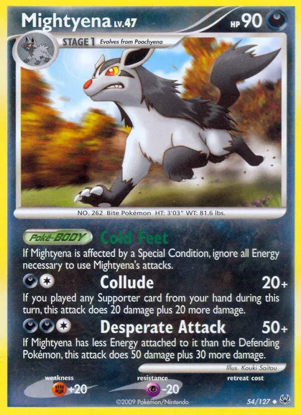 Mightyena Platinum 54