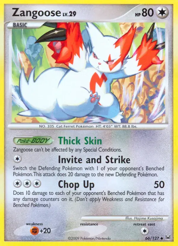Zangoose Platinum 66