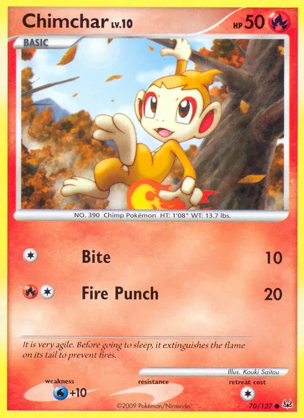 Chimchar Platinum 70