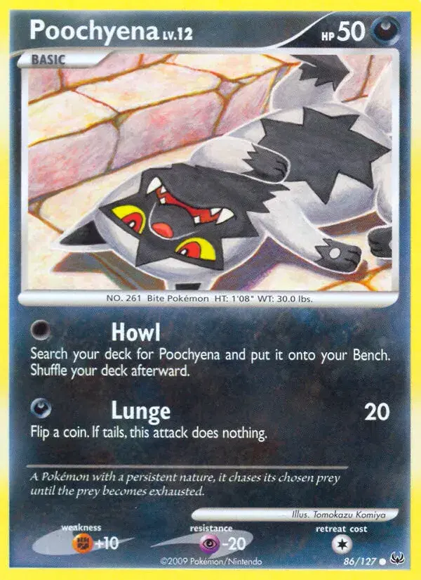 Poochyena Platinum 86