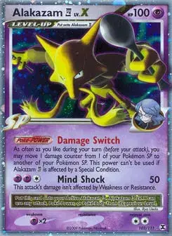 Alakazam E4 LV.X Rising Rivals