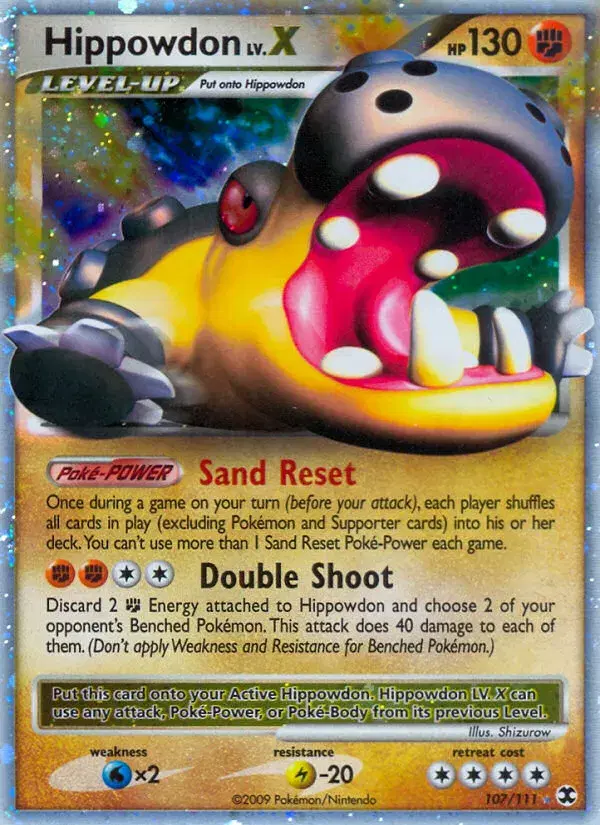 Hippowdon LV.X Rising Rivals 107