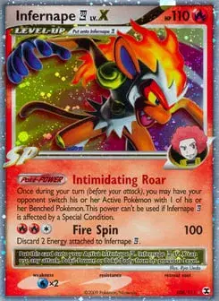Infernape E4 LV.X Rising Rivals