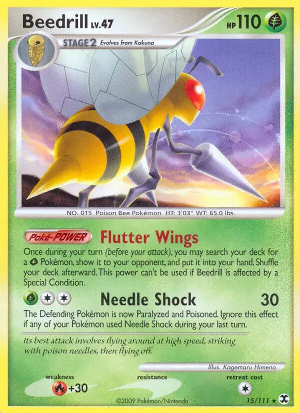Beedrill Rising Rivals 15