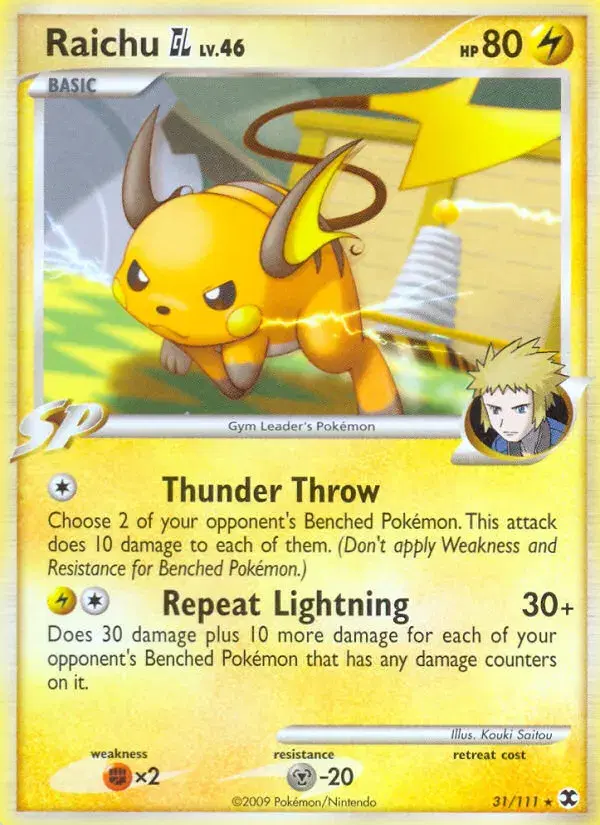 Raichu GL Rising Rivals 31