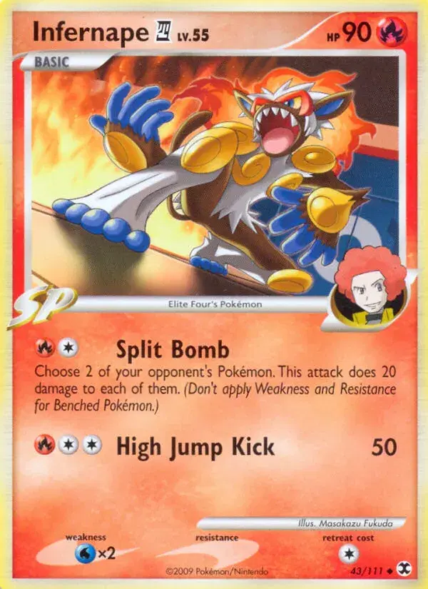 Infernape E4 Rising Rivals 43