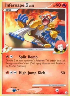 Infernape E4 Rising Rivals