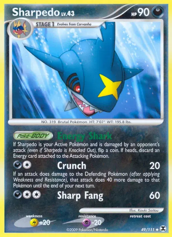 Sharpedo Rising Rivals 49
