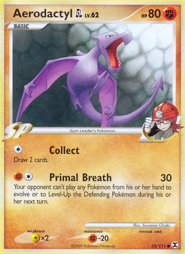 Aerodactyl GL Rising Rivals 55
