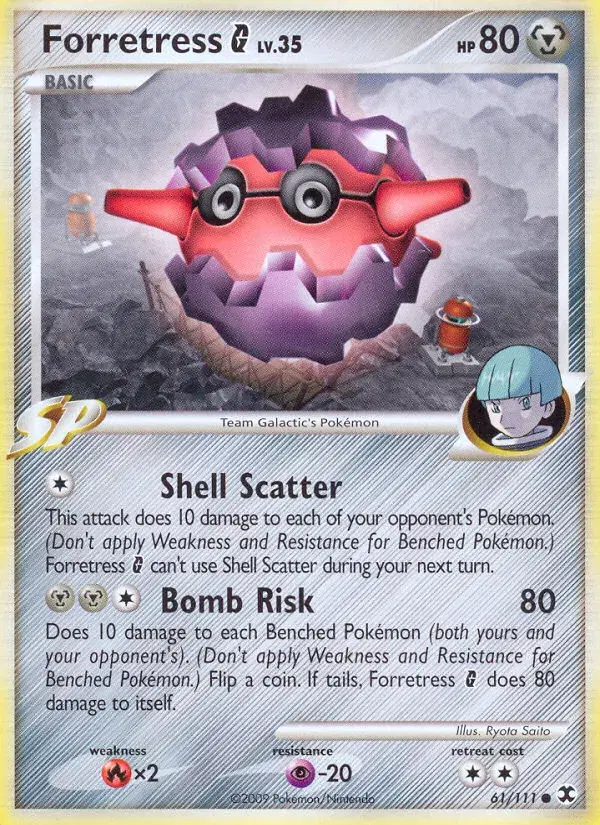Forretress G Rising Rivals 61