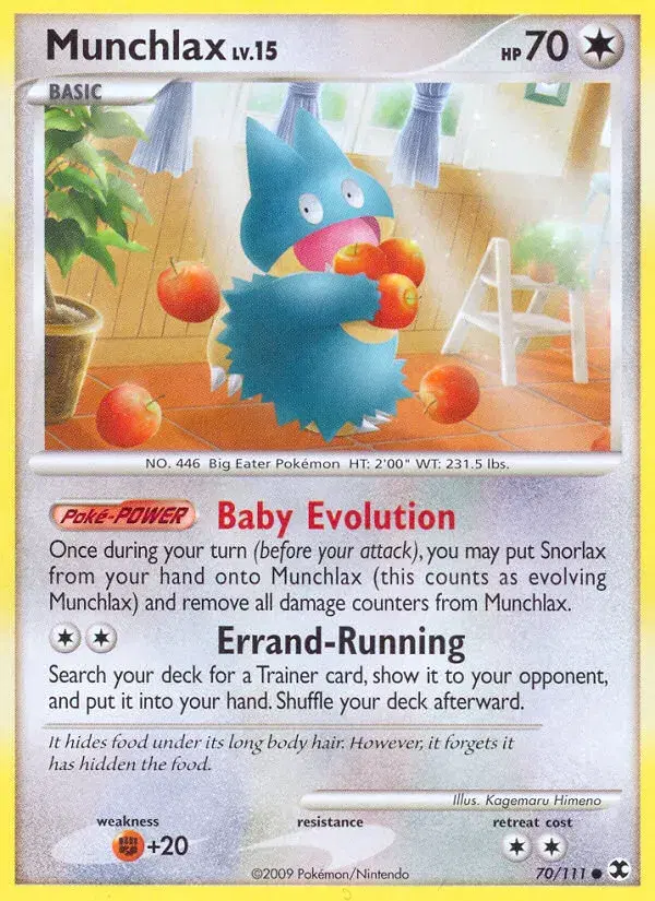 Munchlax Rising Rivals 70