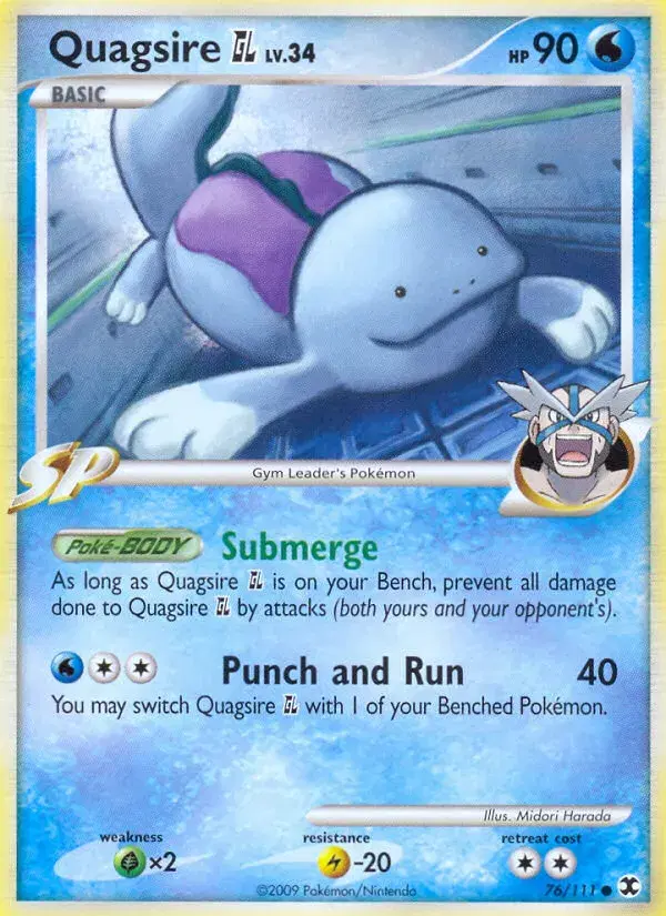 Quagsire GL Rising Rivals 76