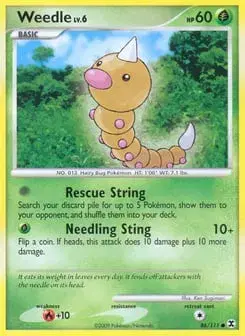 Weedle Rising Rivals