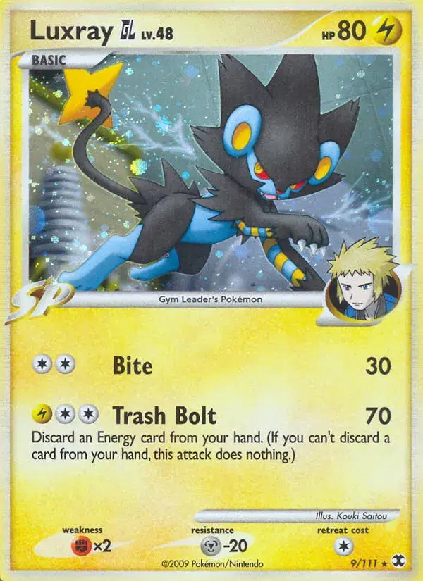 Luxray GL Rising Rivals 9