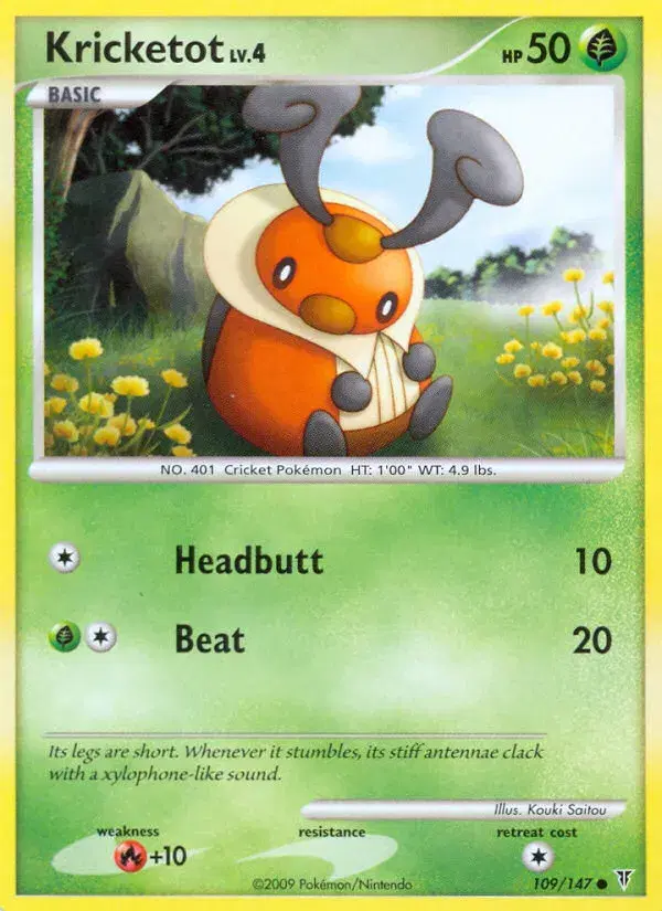 Kricketot Supreme Victors 109