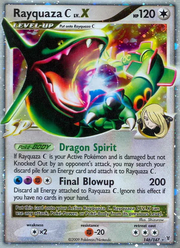 Rayquaza C LV.X Supreme Victors 146
