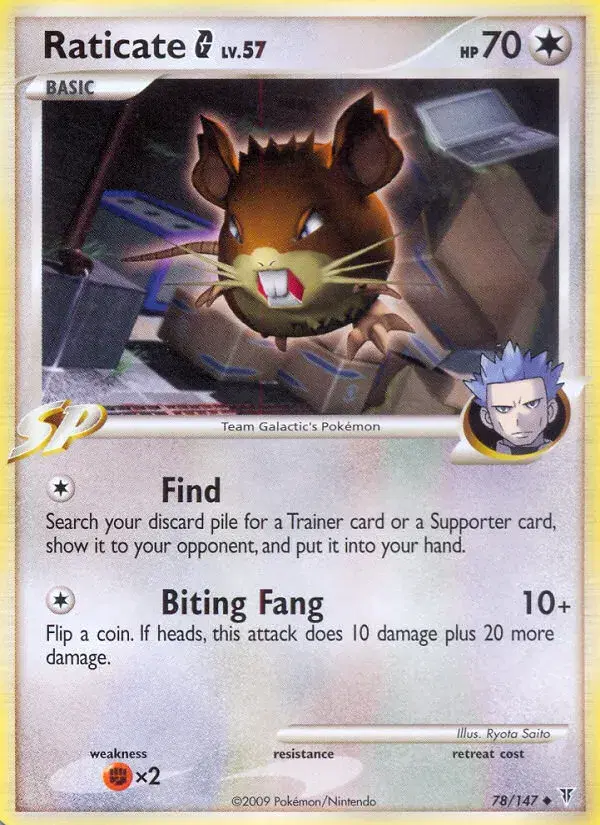Raticate G Supreme Victors 78