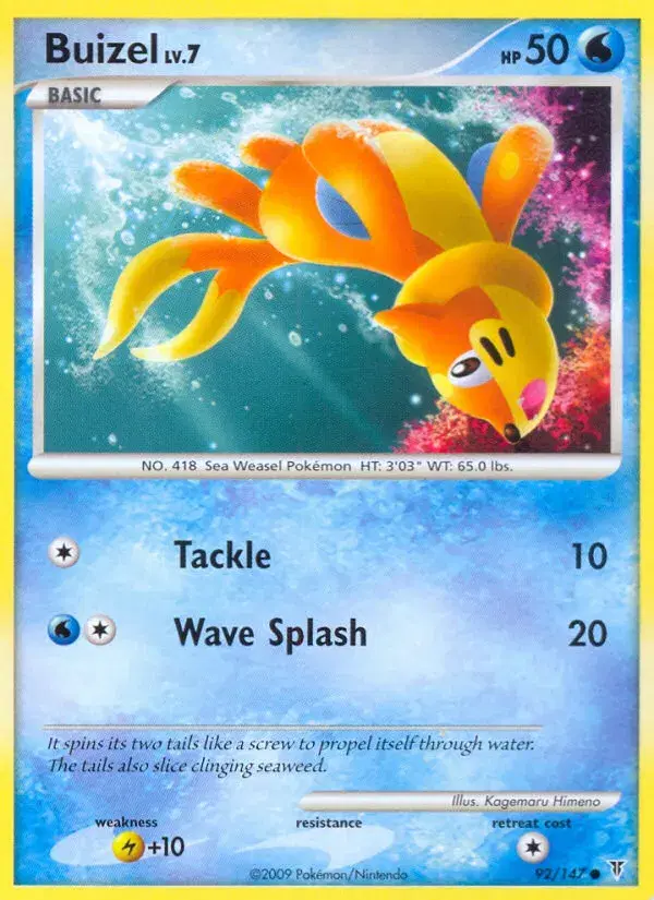 Buizel Supreme Victors 92