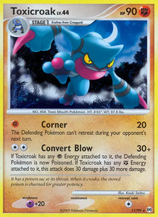 Toxicroak Arceus 11