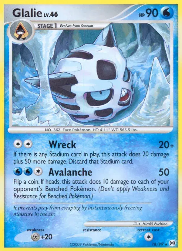 Glalie Arceus 18