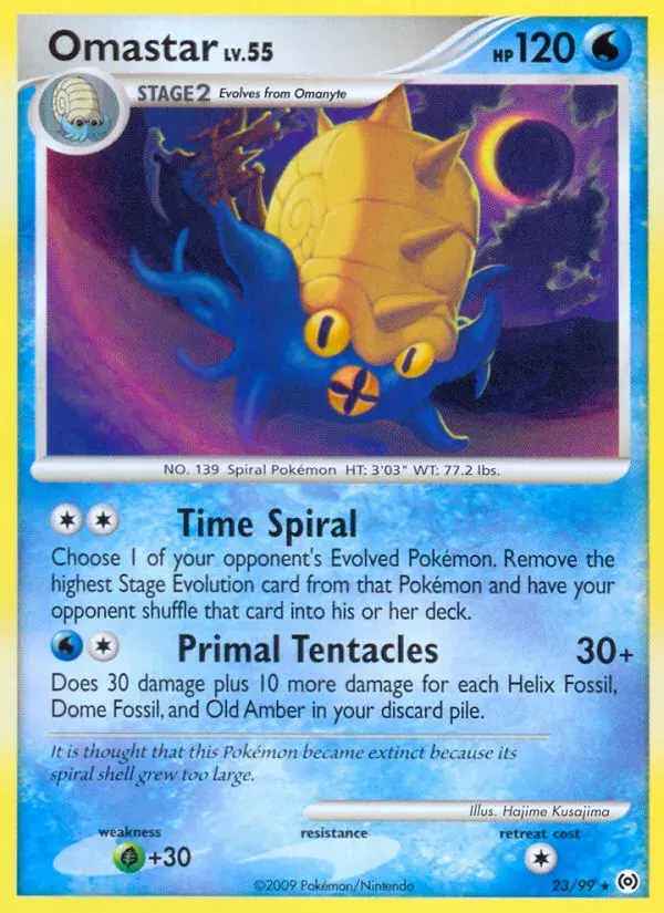 Omastar Arceus 23