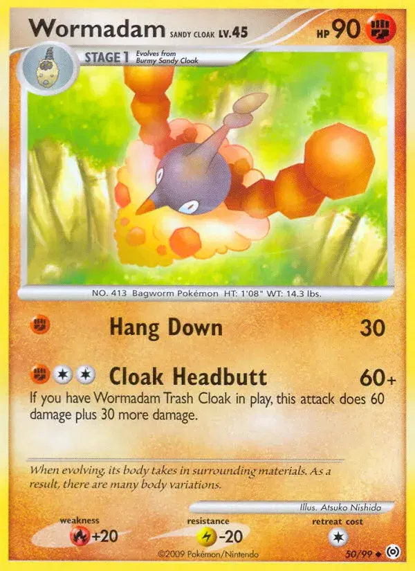 Wormadam Sandy Cloak Arceus 50
