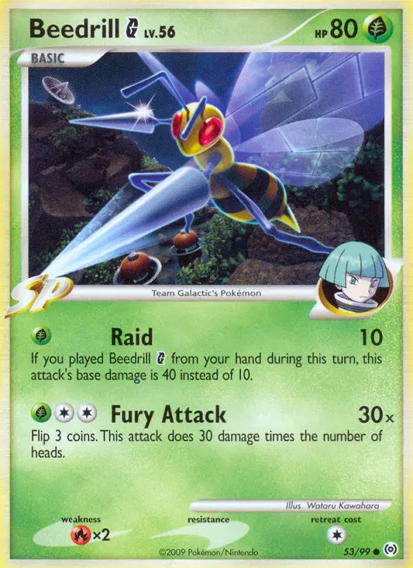 Beedrill G Arceus 53