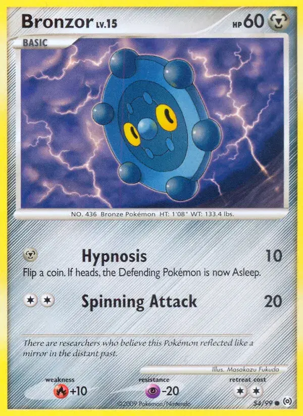 Bronzor Arceus 54