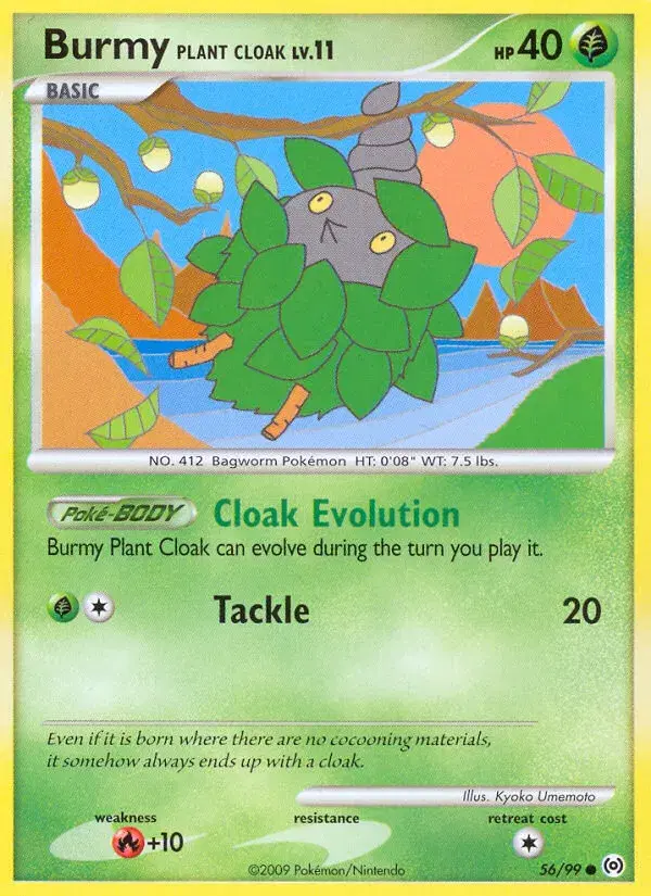 Burmy Plant Cloak Arceus 56