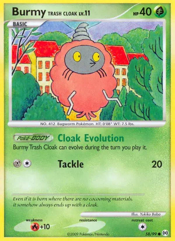 Burmy Trash Cloak Arceus 58