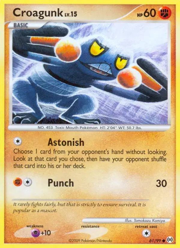 Croagunk Arceus 61