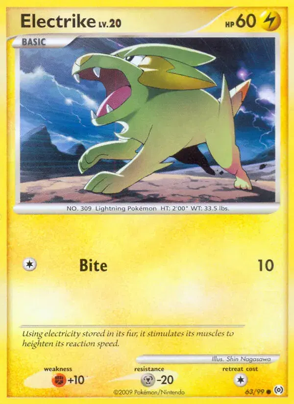 Electrike Arceus 63