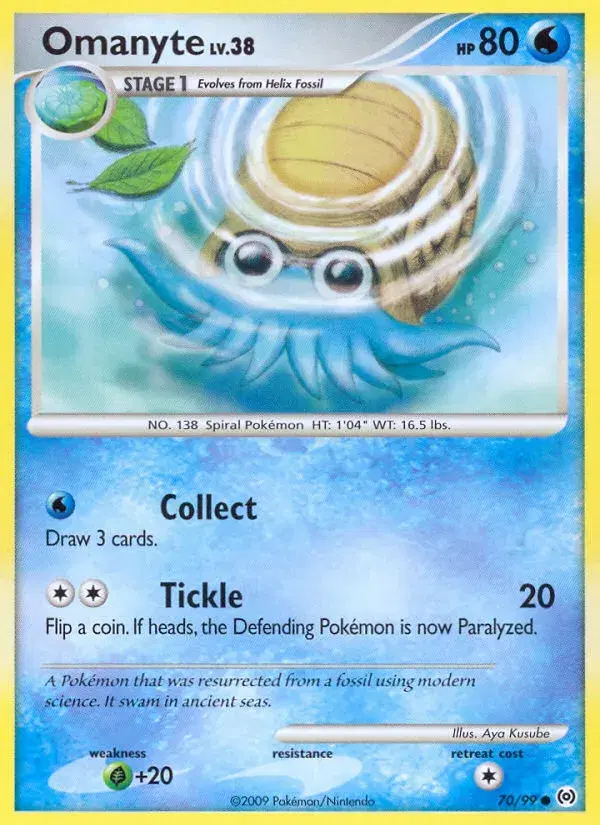 Omanyte Arceus 70