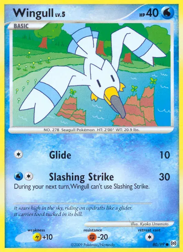 Wingull Arceus 80